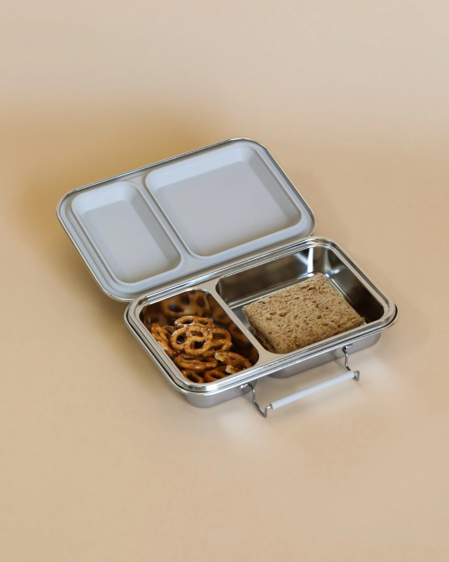 Haps Nordic - Stainless Steel Lunch - Two Compartments 1 Haps Nordic - Stainless Steel Lunch - Two Compartments