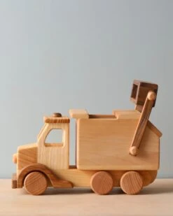 Dk Handmade Wooden Garbage Truck 8 Dk Handmade Wooden Garbage Truck -Kids Toys Store 2J2A9690