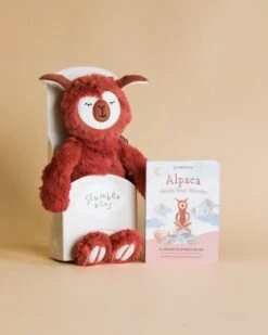 Slumberkins Alpaca Kin + Lesson Book - Stress Relief