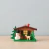 Christian Ulbricht Ornament - Cottage With Snowman