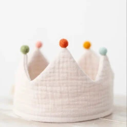 Sand Reversible Birthday Crown