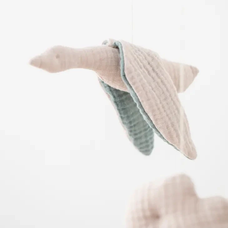 Cloth Clouds And Birds Mobile 2 Cloth Clouds And Birds Mobile - Image 2