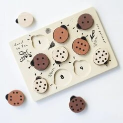 Wooden Tray Puzzle - Count To 10 Ladybugs 9 Wooden Tray Puzzle - Count To 10 Ladybugs -Kids Toys Store 685da8149bd76511d787c7263beda57f3b4d54ff5362258c9067ab63f506bb7a jpeg