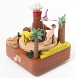 Pre-order: Wooden Volcano & Dinosaur Music Box (ships Early November) -Kids Toys Store 81 D4kgJIfL. AC SL1500