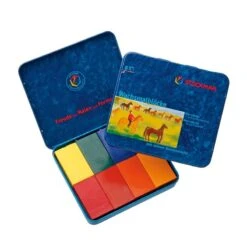 Stockmar Wax Block Crayons Waldorf Tin Case - 8 Assorted 5 Stockmar Wax Block Crayons Waldorf Tin Case - 8 Assorted -Kids Toys Store 85034001 1
