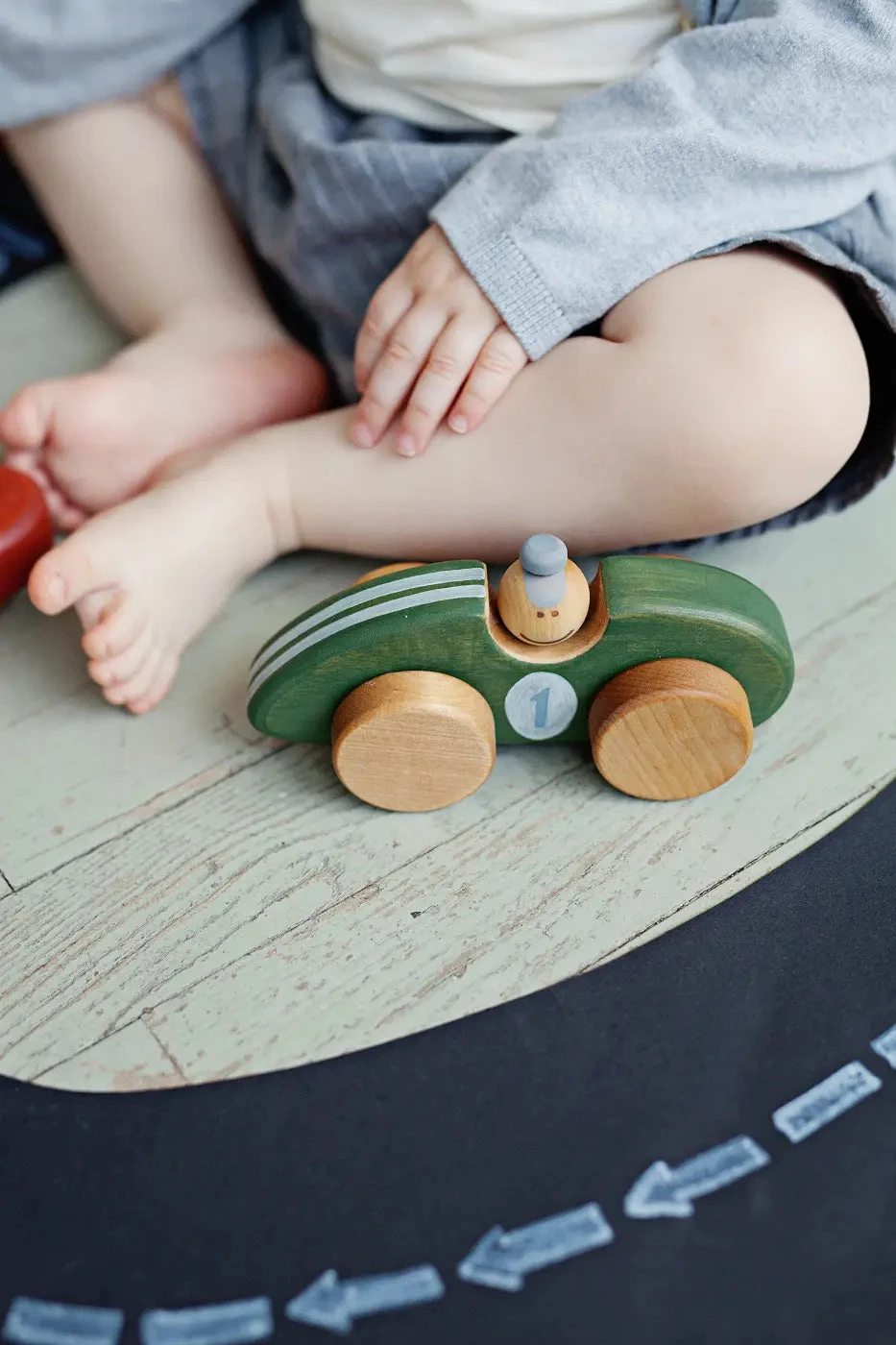 Handmade Wooden Toy Race Car 4 Handmade Wooden Toy Race Car - Image 4