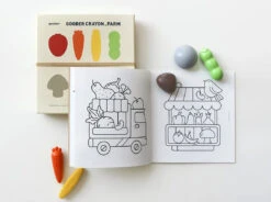 Farm Crayons -Kids Toys Store Goober Crayons non toxic kids wax crayon Farm 16 jpg