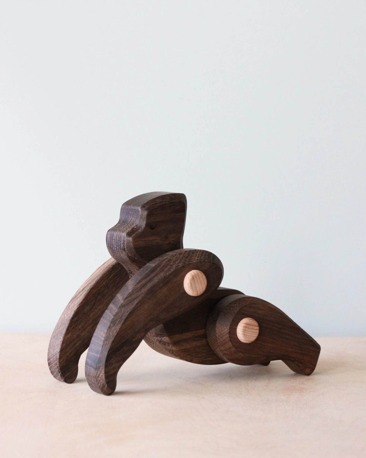 Handmade Wooden Gorilla 2 Handmade Wooden Gorilla - Image 2