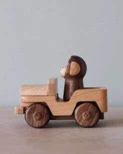 Wooden Animal Pull-Back Car -Kids Toys Store IMG 3051