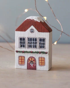 Handmade Wooden Christmas Village -Kids Toys Store IMG 3330