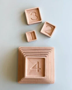The Original Wooden Pyramid Counting Trays - Made In USA -Kids Toys Store IMG 3843