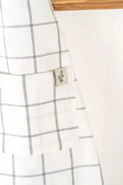 Children's Apron -Kids Toys Store Milton and Goose Kids Apron Gray Detail 1296x jpg
