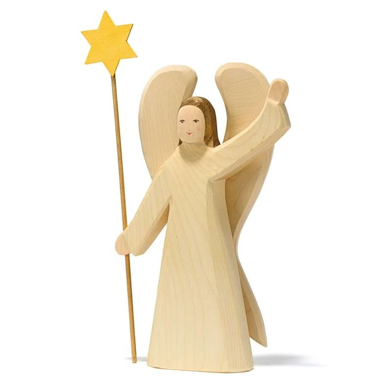 Ostheimer Angel With Star - Large 2 Ostheimer Angel With Star - Large - Image 2