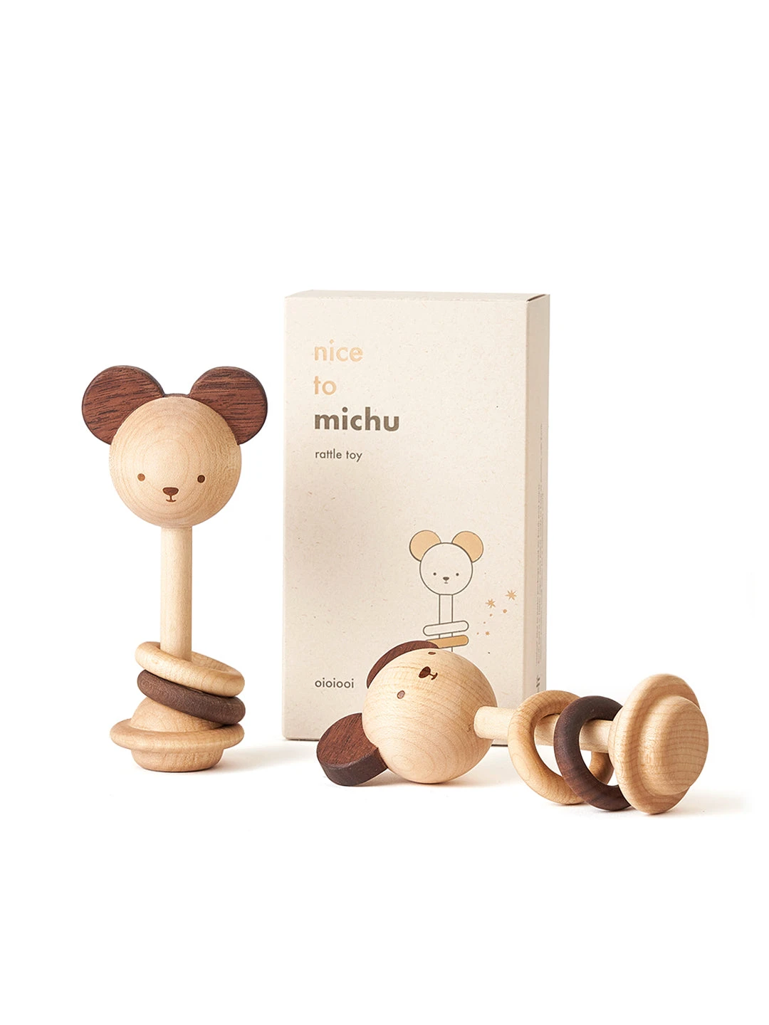 Nice To Michu Baby Rattle 2 Nice To Michu Baby Rattle - Image 2