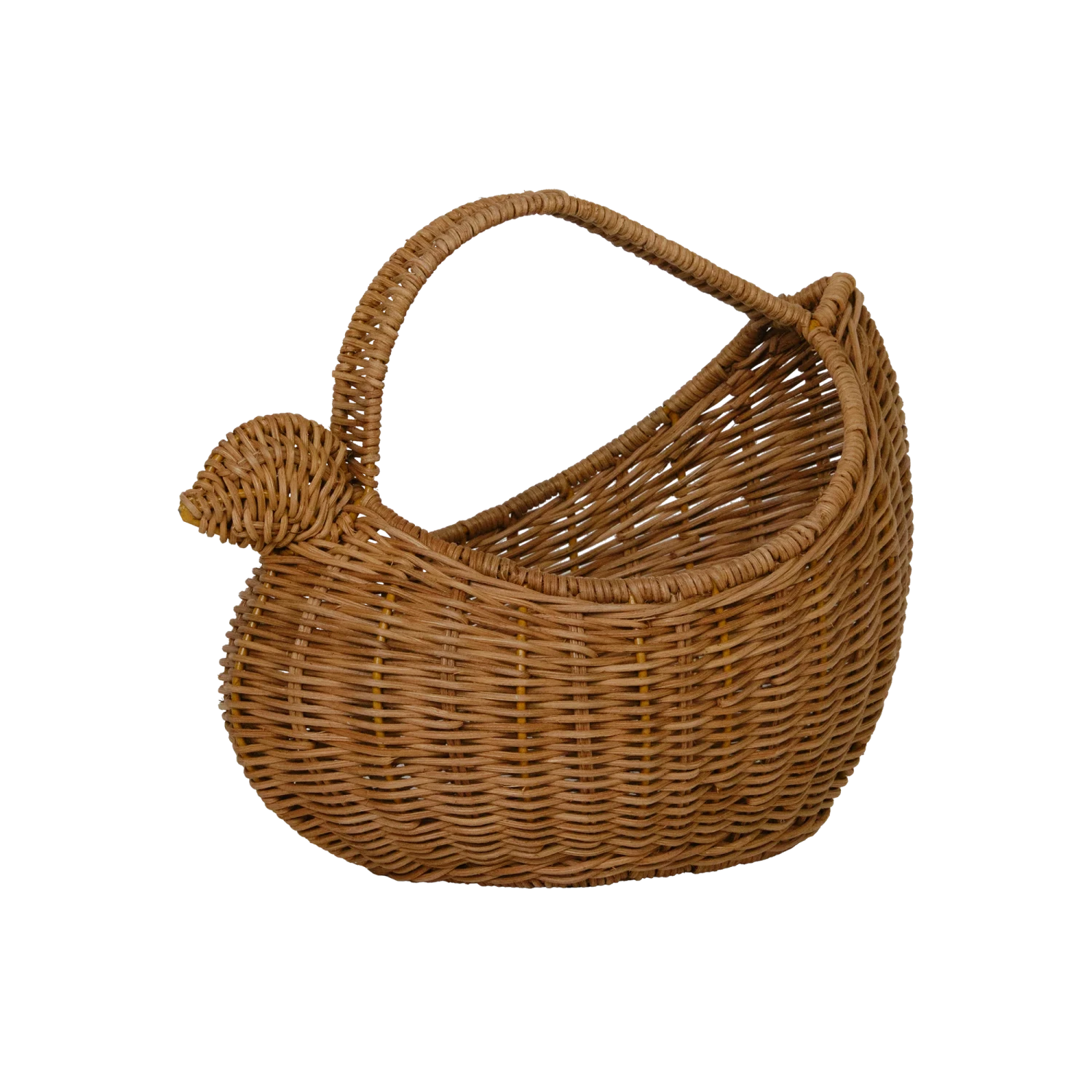 Olli Ella Rattan Chicken Basket 2 Olli Ella Rattan Chicken Basket - Image 2