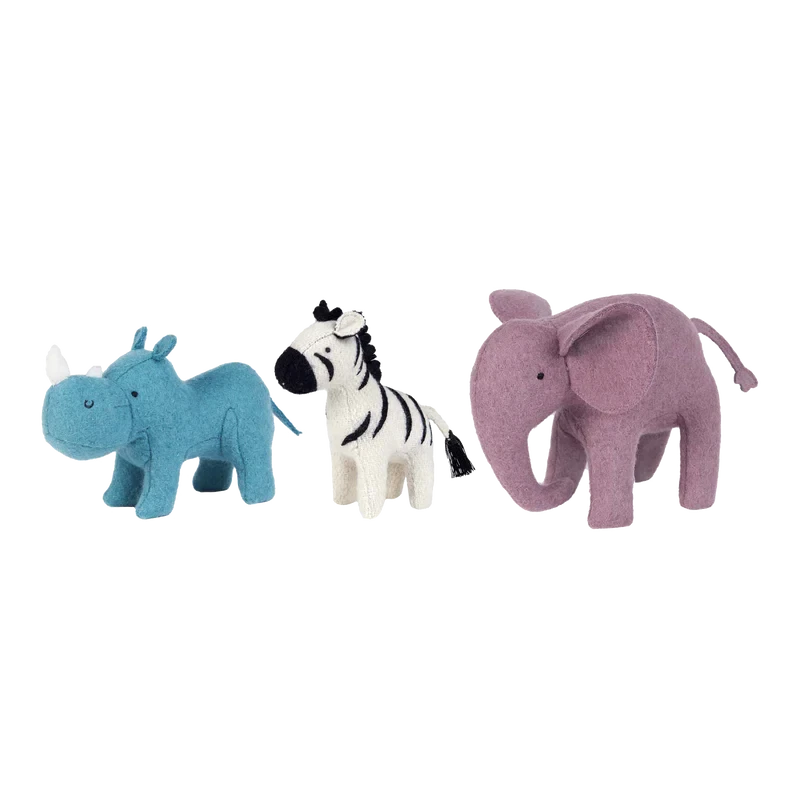 Olli Ella Holdie Folk Felt Safari Animals 3 Olli Ella Holdie Folk Felt Safari Animals - Image 3