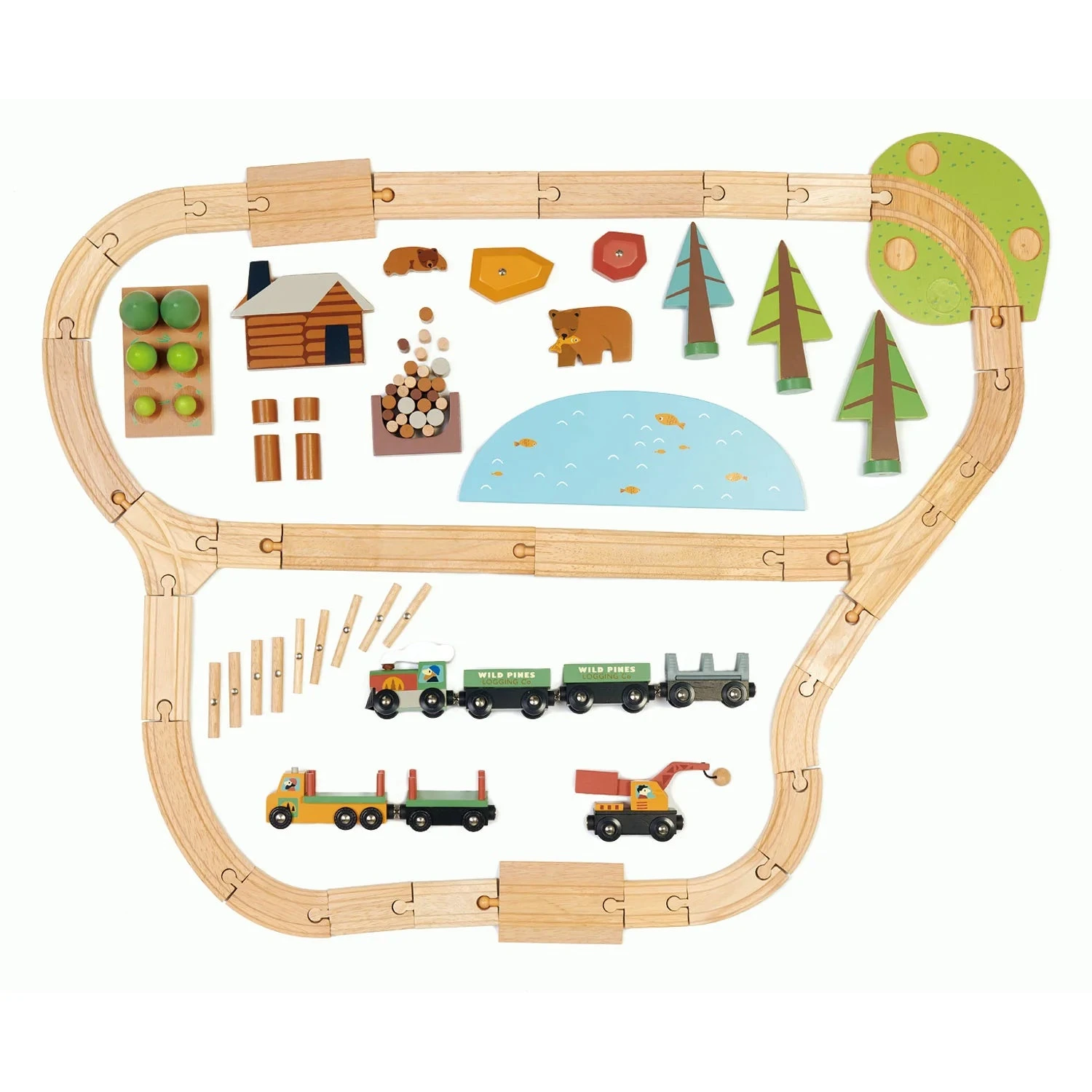 Tender Leaf Toys Wild Pines Train Set 3 Tender Leaf Toys Wild Pines Train Set - Image 3