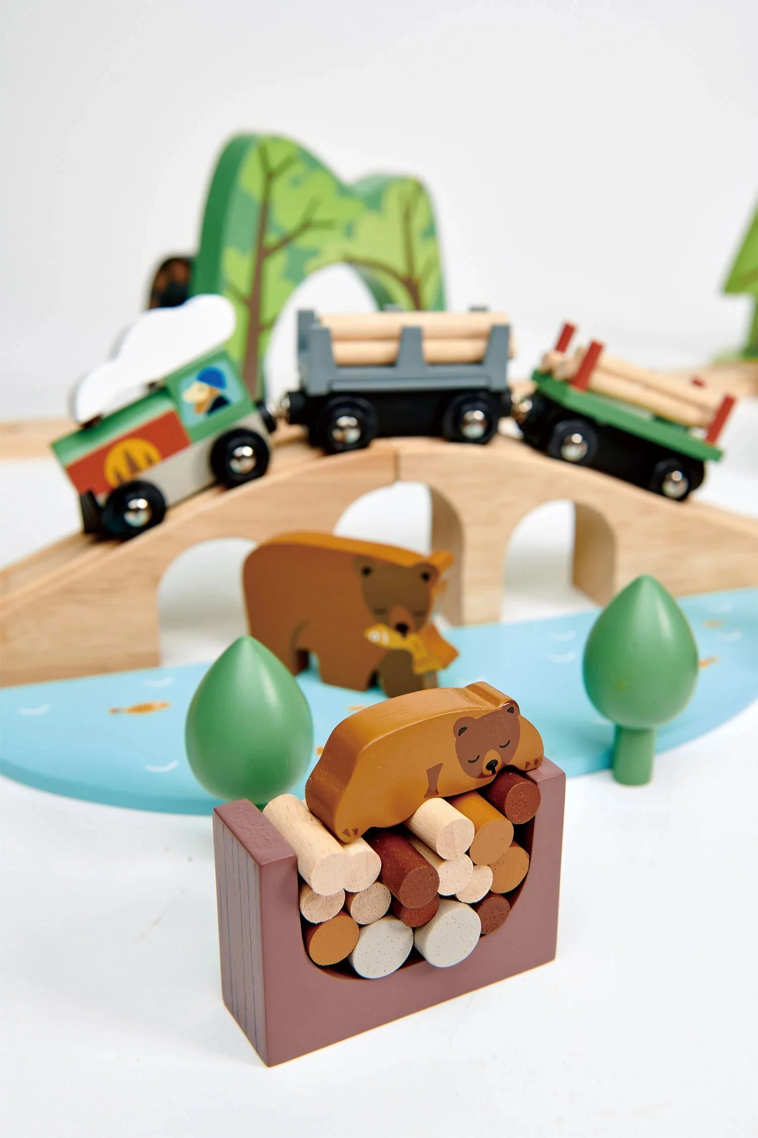 Tender Leaf Toys Wild Pines Train Set 7 Tender Leaf Toys Wild Pines Train Set - Image 7