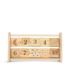 Konges Sløjd Wooden Number Frame -Kids Toys Store WOODEN NUMBER FRAME Wooden toys KS3594 MULTI 1 1080x jpg