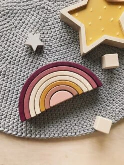 Handmade Rainbow Stacker - Pink -Kids Toys Store af83e6c5faf36541bcc325b9ec01fab60355aff81c6eda1802745aee7a431ea6 jpeg
