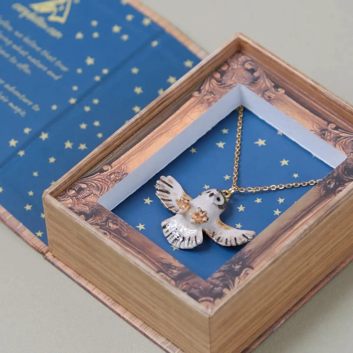 Barn Owl Necklace 3 Barn Owl Necklace - Image 3