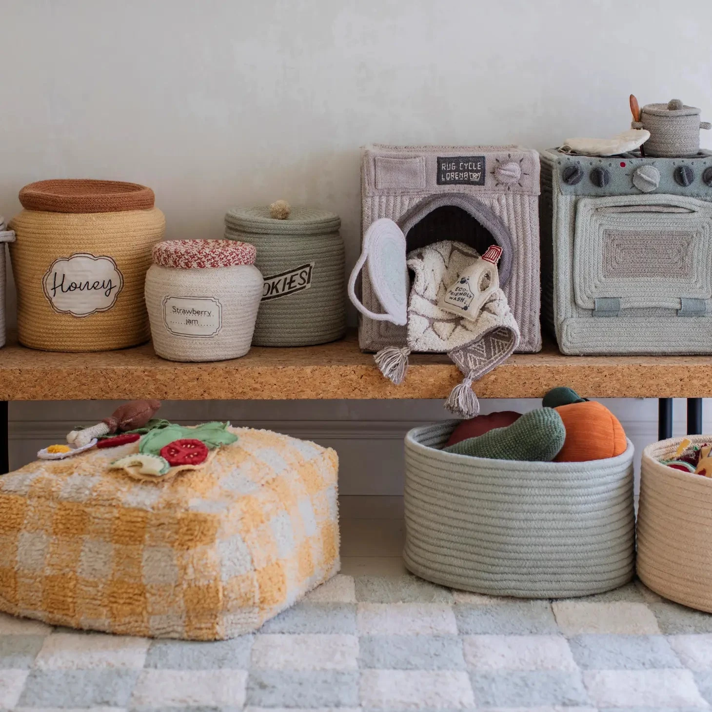 Lorena Canals Basket Jam Jar 4 Lorena Canals Basket Jam Jar - Image 4