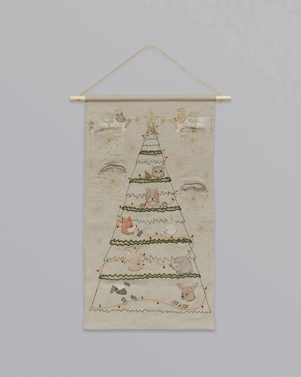 Coral & Tusk Embroidered Advent Calendar 2 Coral & Tusk Embroidered Advent Calendar - Image 2