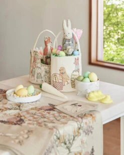 Easter Egg Hunt Bucket -Kids Toys Store coralandtusk spring table easter baskets 1024x jpg