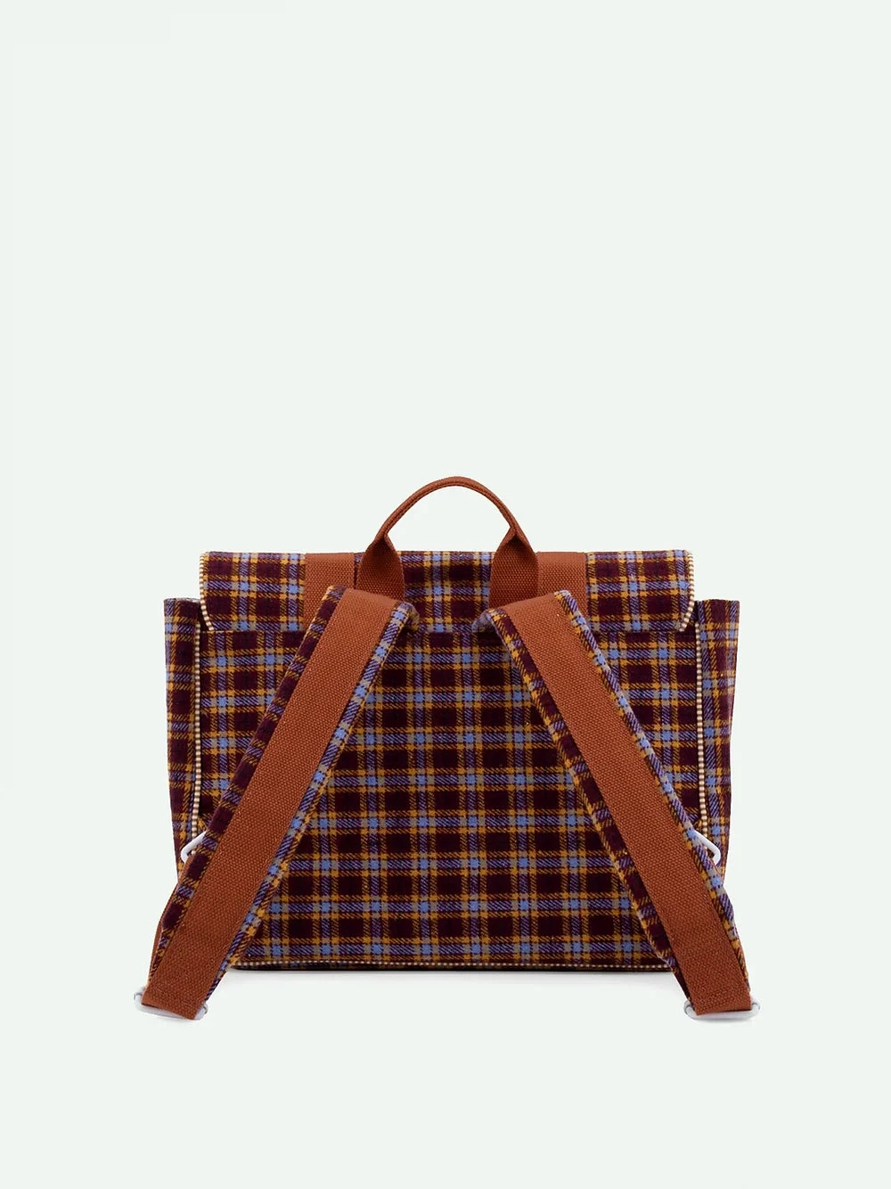 Sticky Lemon School Bag | Adventure Collection | Tartan Stormy Purple 5 Sticky Lemon School Bag | Adventure Collection | Tartan Stormy Purple - Image 5