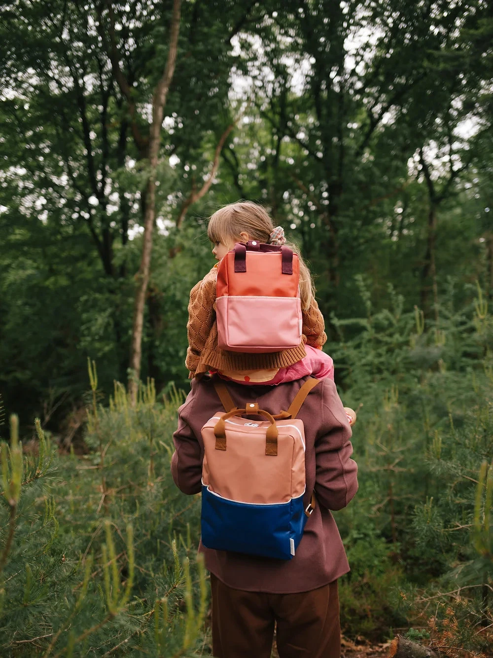 Sticky Lemon Backpack Large | Color Blocking | Meet Me In The Meadows | Morning Sky 6 Sticky Lemon Backpack Large | Color Blocking | Meet Me In The Meadows | Morning Sky - Image 6
