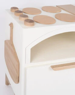 Milton & Goose Play Kitchen With Pizza Oven - Made In USA 6 Milton & Goose Play Kitchen With Pizza Oven - Made In USA -Kids Toys Store milton and goose luca play kitchen close up 2048x jpg