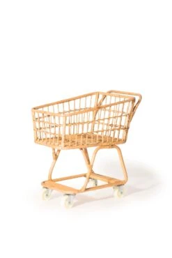Rattan Grocery Shopping Cart -Kids Toys Store s429774018884280427 p406 i2 w1500