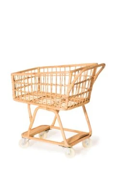 Rattan Grocery Shopping Cart -Kids Toys Store s429774018884280427 p406 i3 w1500