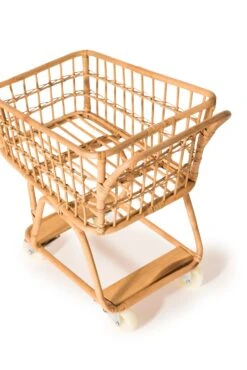 Rattan Grocery Shopping Cart -Kids Toys Store s429774018884280427 p406 i4 w1500