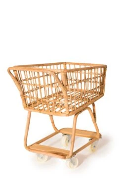 Rattan Grocery Shopping Cart -Kids Toys Store s429774018884280427 p406 i5 w1500