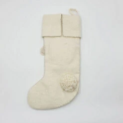 Handmade Sheep Christmas Stocking -Kids Toys Store sheep rear